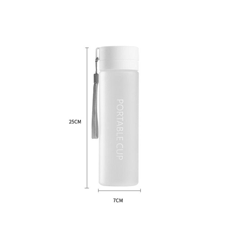 800ml Matte Sport Water Bottle | BPA-Free Leak-Proof Bottle for School & Outdoors