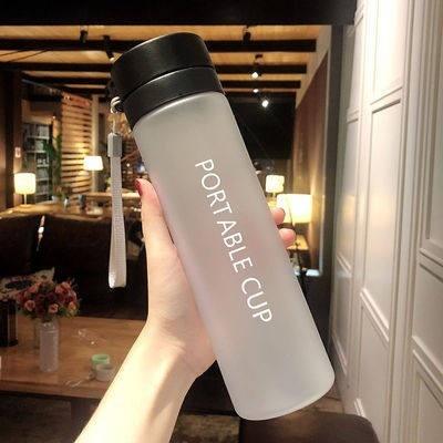 800ml Matte Sport Water Bottle | BPA-Free Leak-Proof Bottle for School & Outdoors