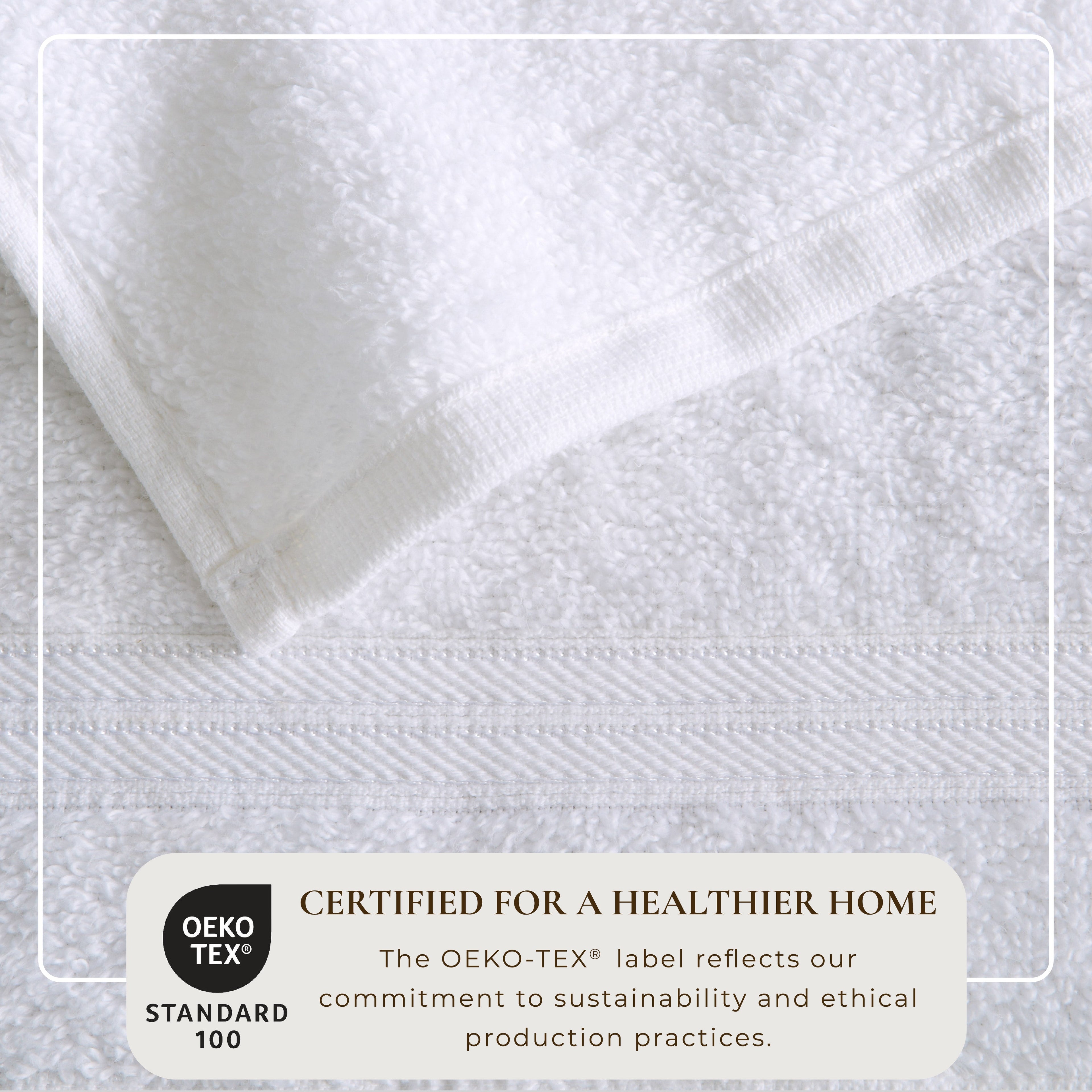 Feather Spun Cotton Bath Towels — Soft, Quick-Dry & Lightweight | Classic Bordered Style