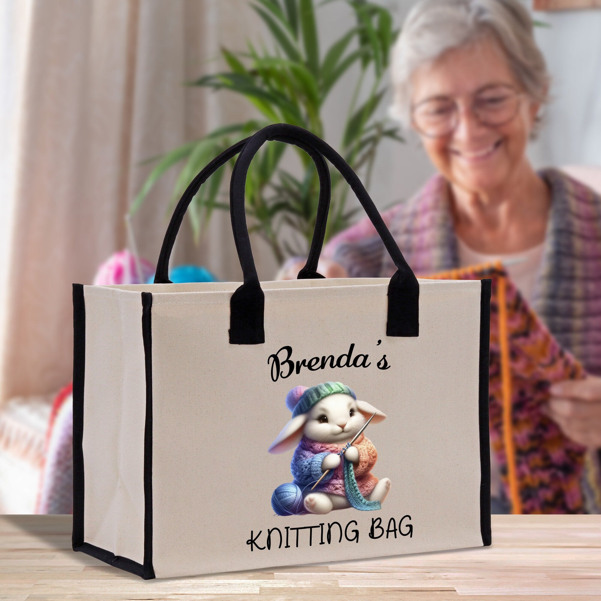 Canvas Tote Beach Bag – Eco-Friendly Cotton, Water-Resistant