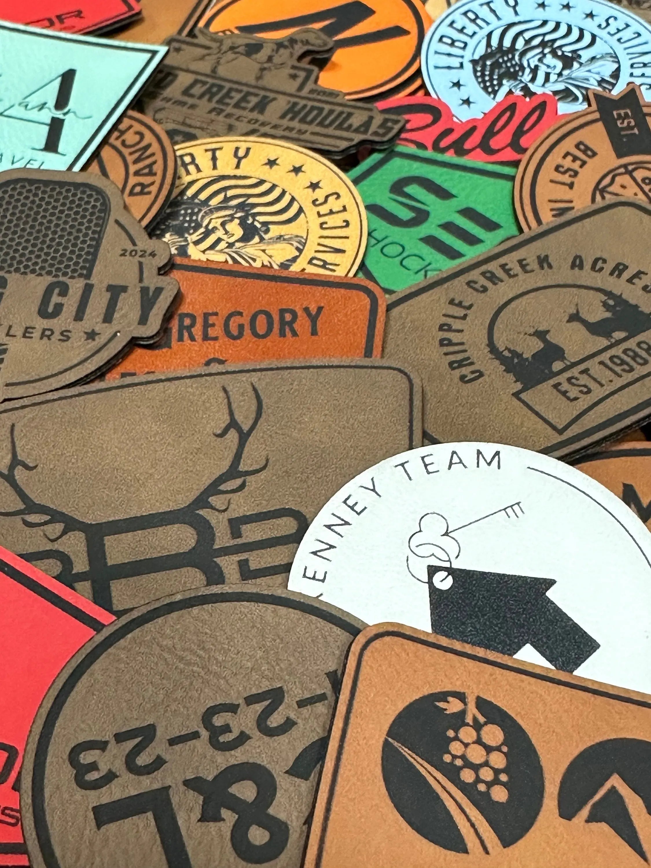 DIY-Aufbügler/-Patches nach Maß