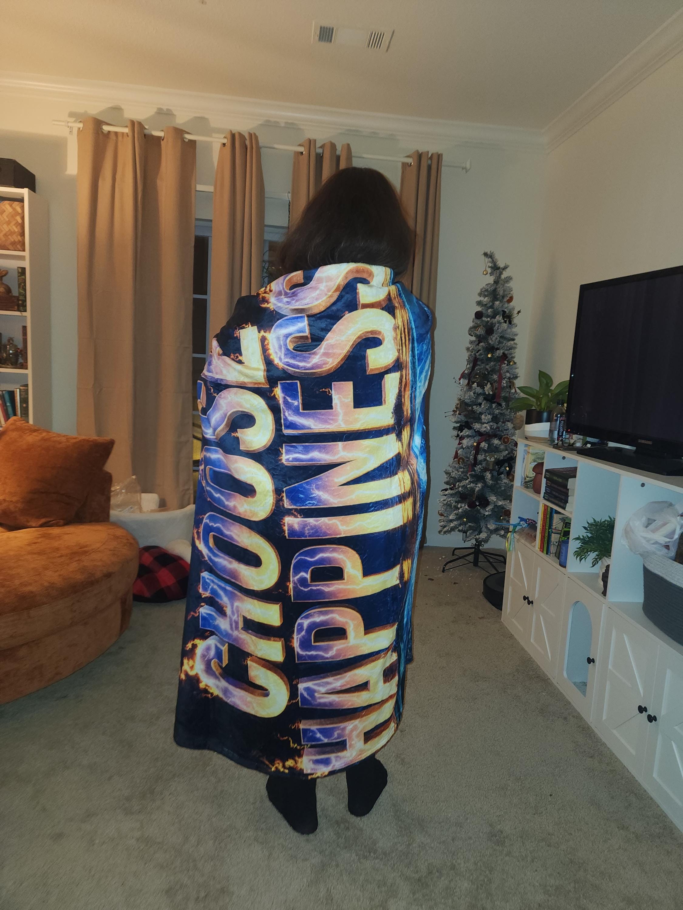 Choose Happiness Velveteen Plush Blanket