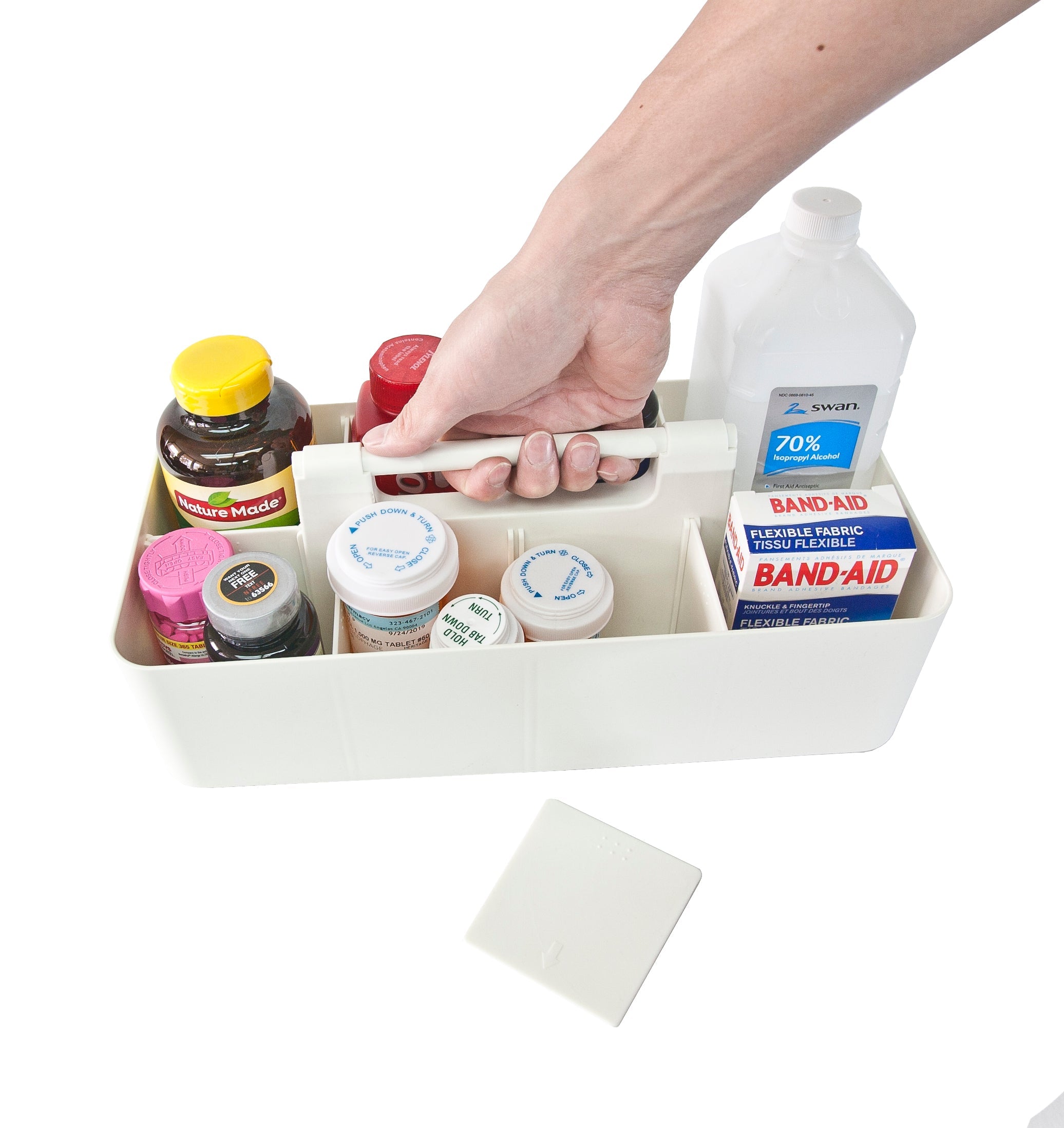 Enjoy Organizer 3-Pack Mix – Portable Caddy with 8 Compartments & DIY Dividers, Made in USA