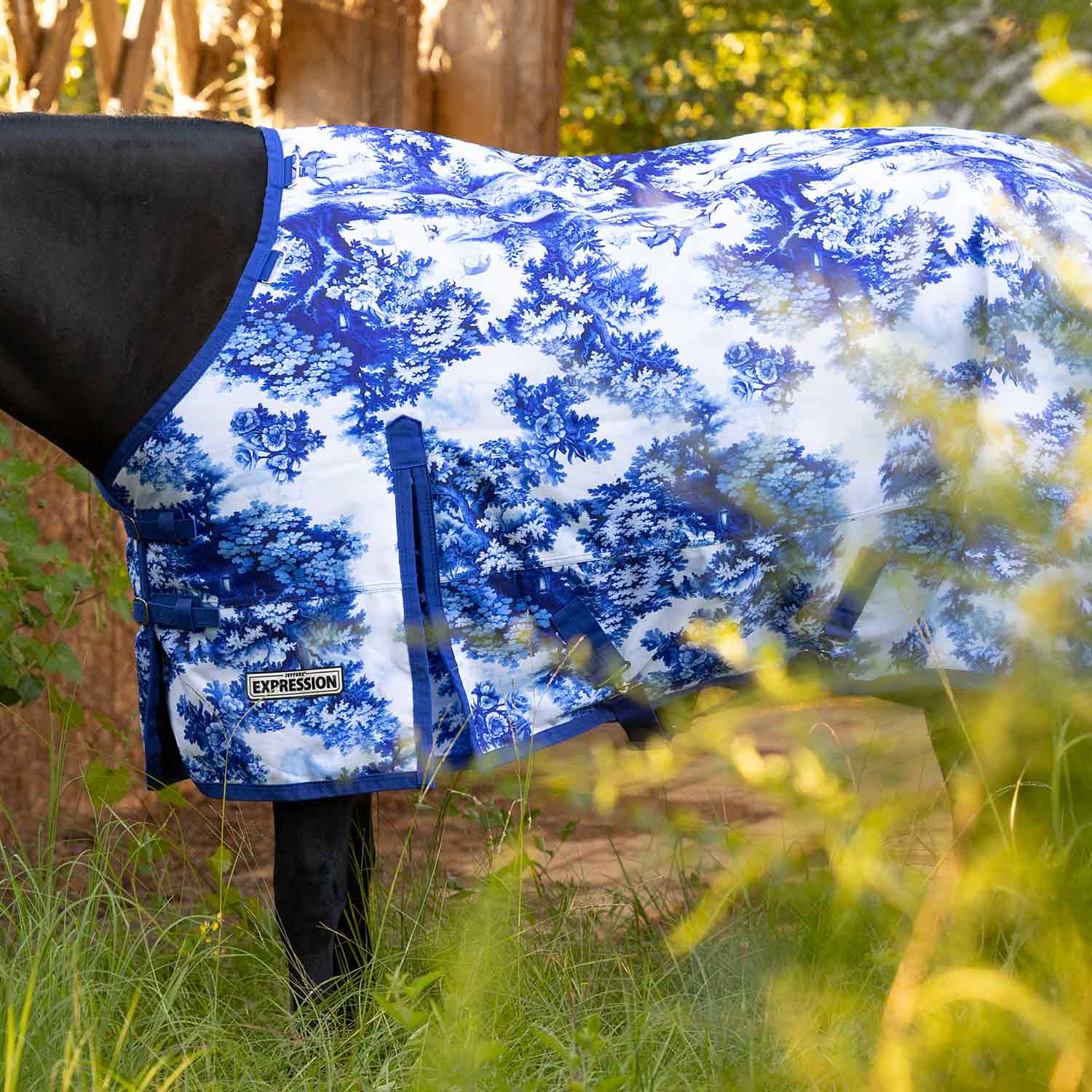 Jeffers Expression 1200D Turnout Horse Blanket — 240g Waterproof & Breathable