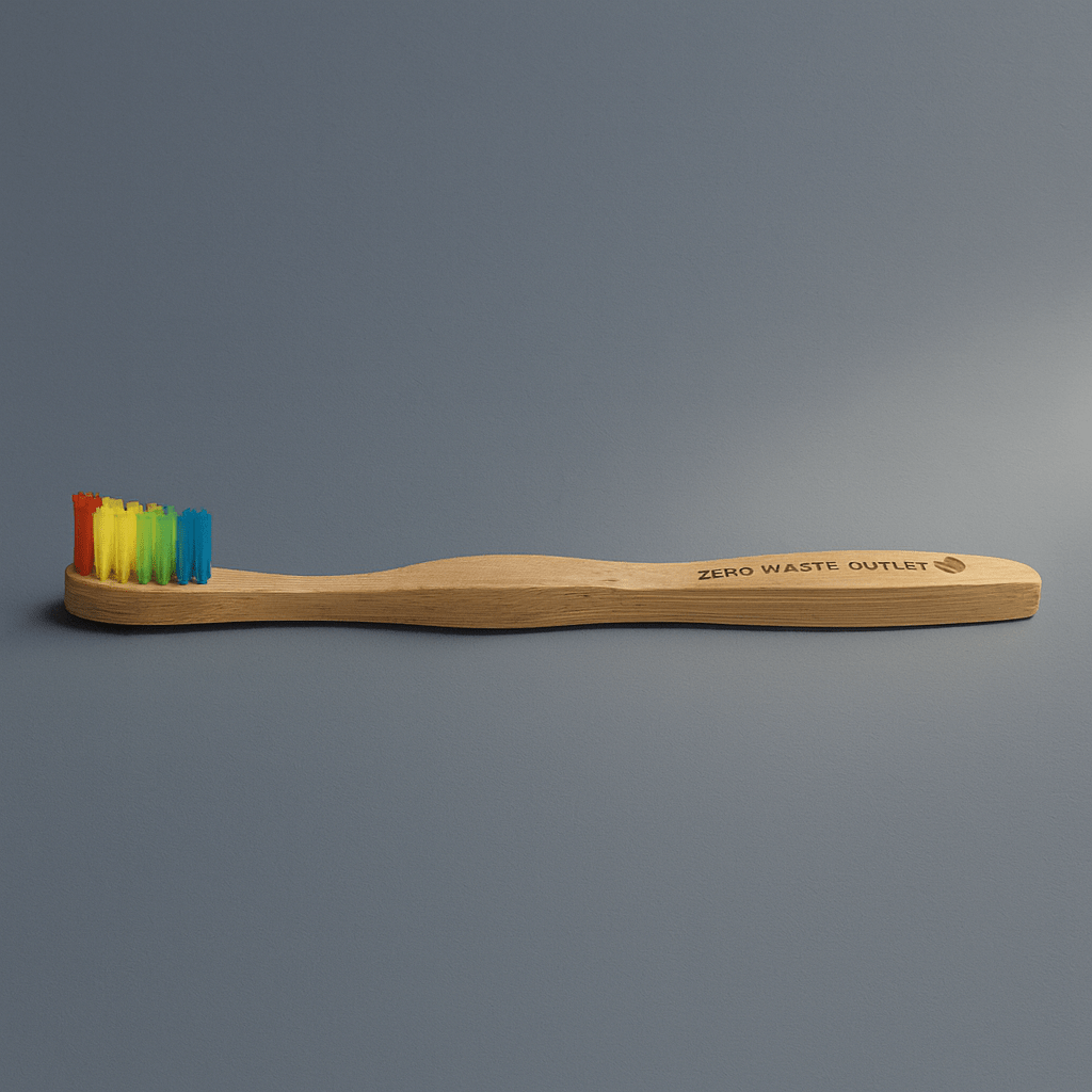 Kids Bamboo Toothbrush — Biodegradable, Naturally Antibacterial & BPA-Free | Zero Waste