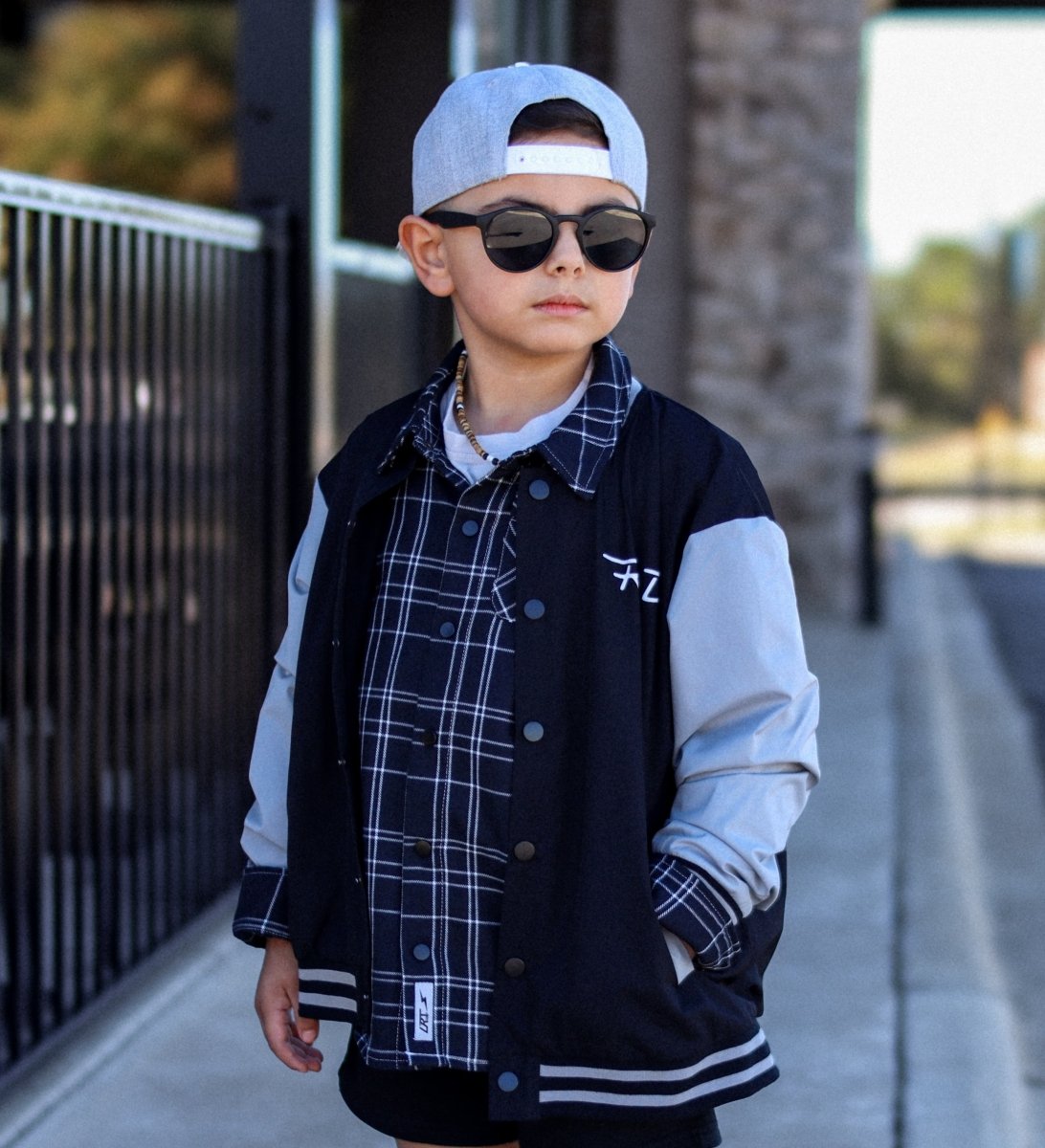 Kids Flip Side Flannel – Soft Snap-Front Shirt