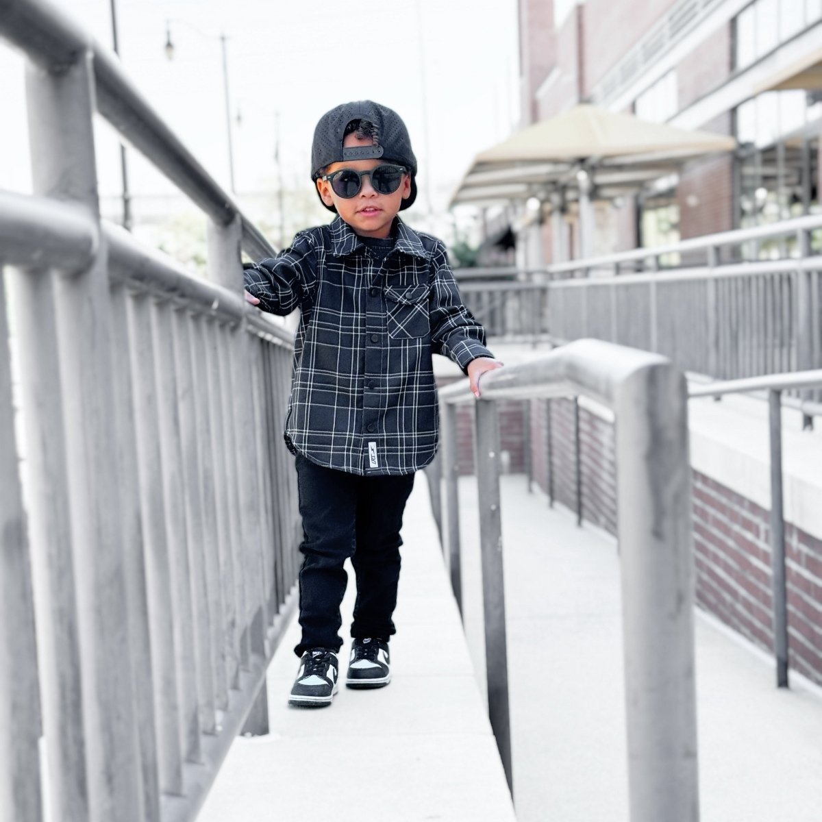 Kids Flip Side Flannel – Soft Snap-Front Shirt