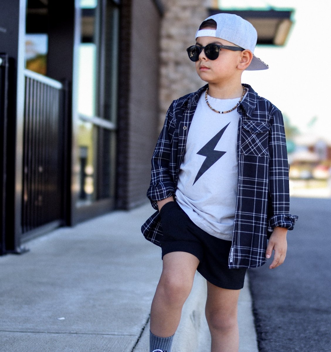 Kids Flip Side Flannel – Soft Snap-Front Shirt