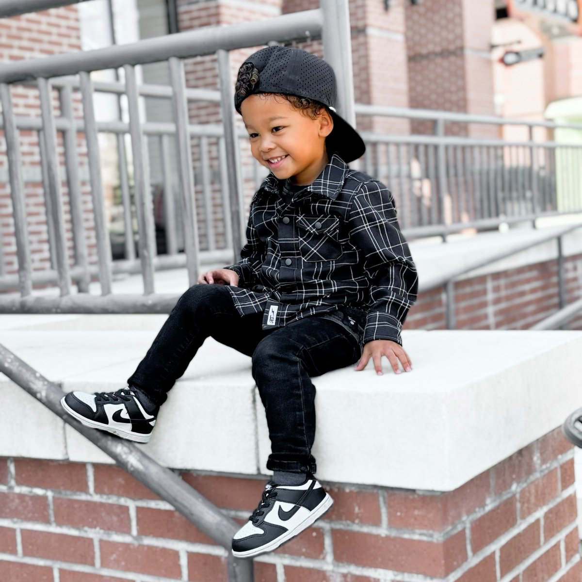 Kids Flip Side Flannel – Soft Snap-Front Shirt