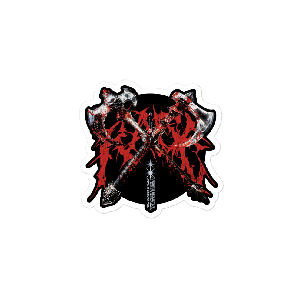 Wutäxte – Barbaren-Sticker