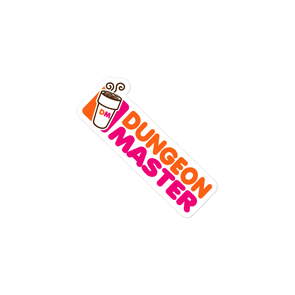 Dunkin DM - Dungeon Master Aufkleber
