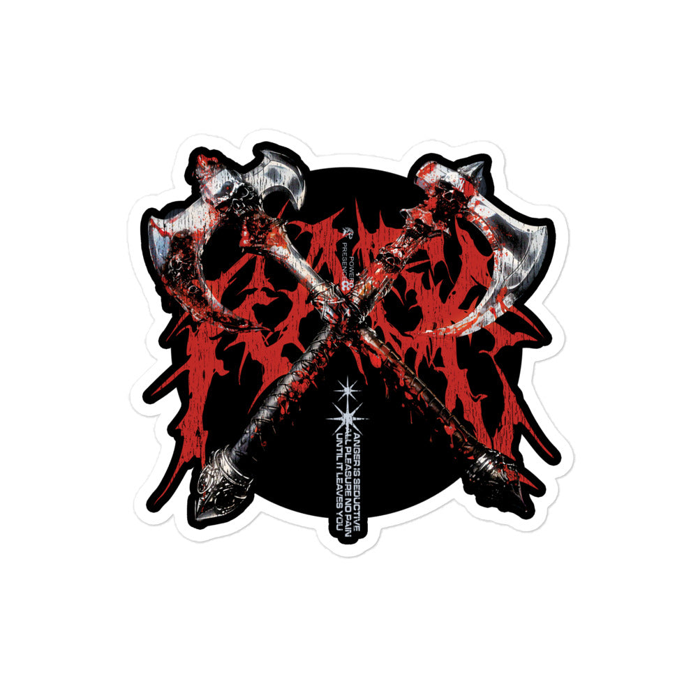 Wutäxte – Barbaren-Sticker