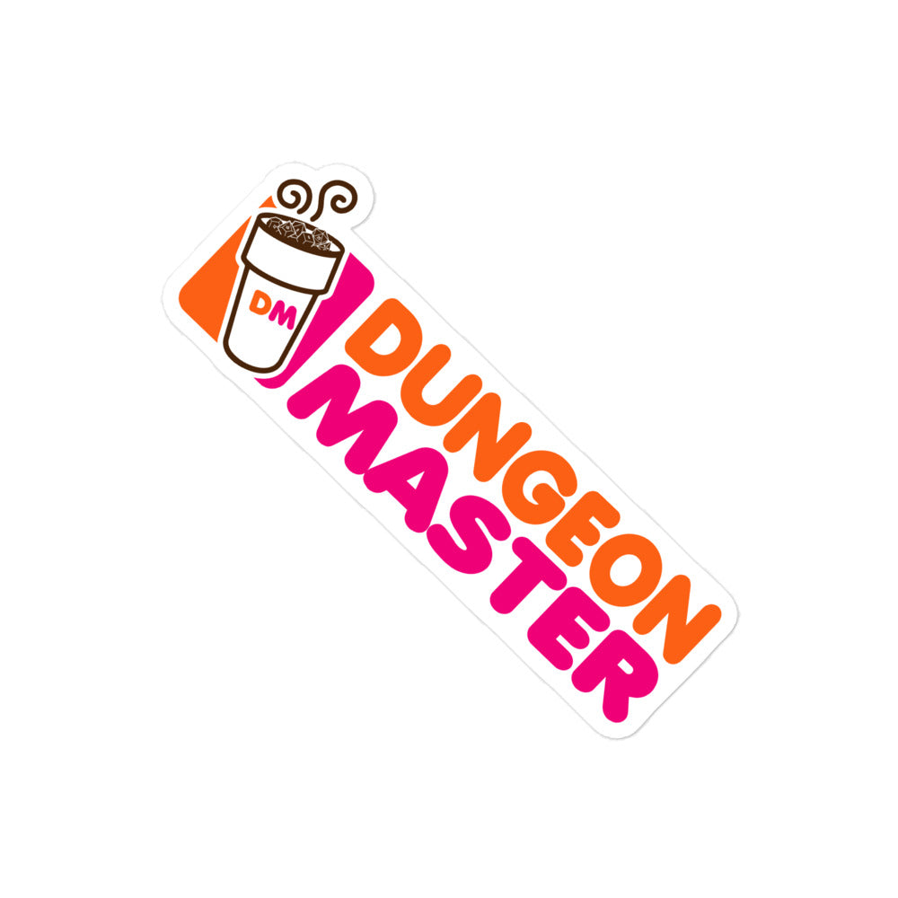 Dunkin DM - Dungeon Master Aufkleber