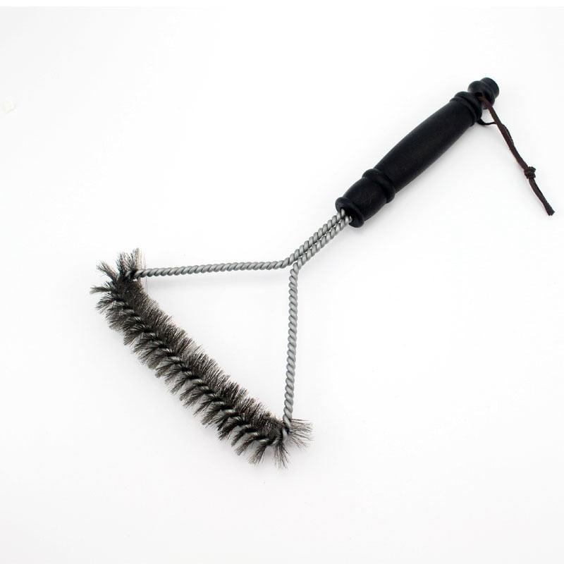 Stainless Steel BBQ Grill Cleaning Brush – Bristle-Free Wire Scrubber