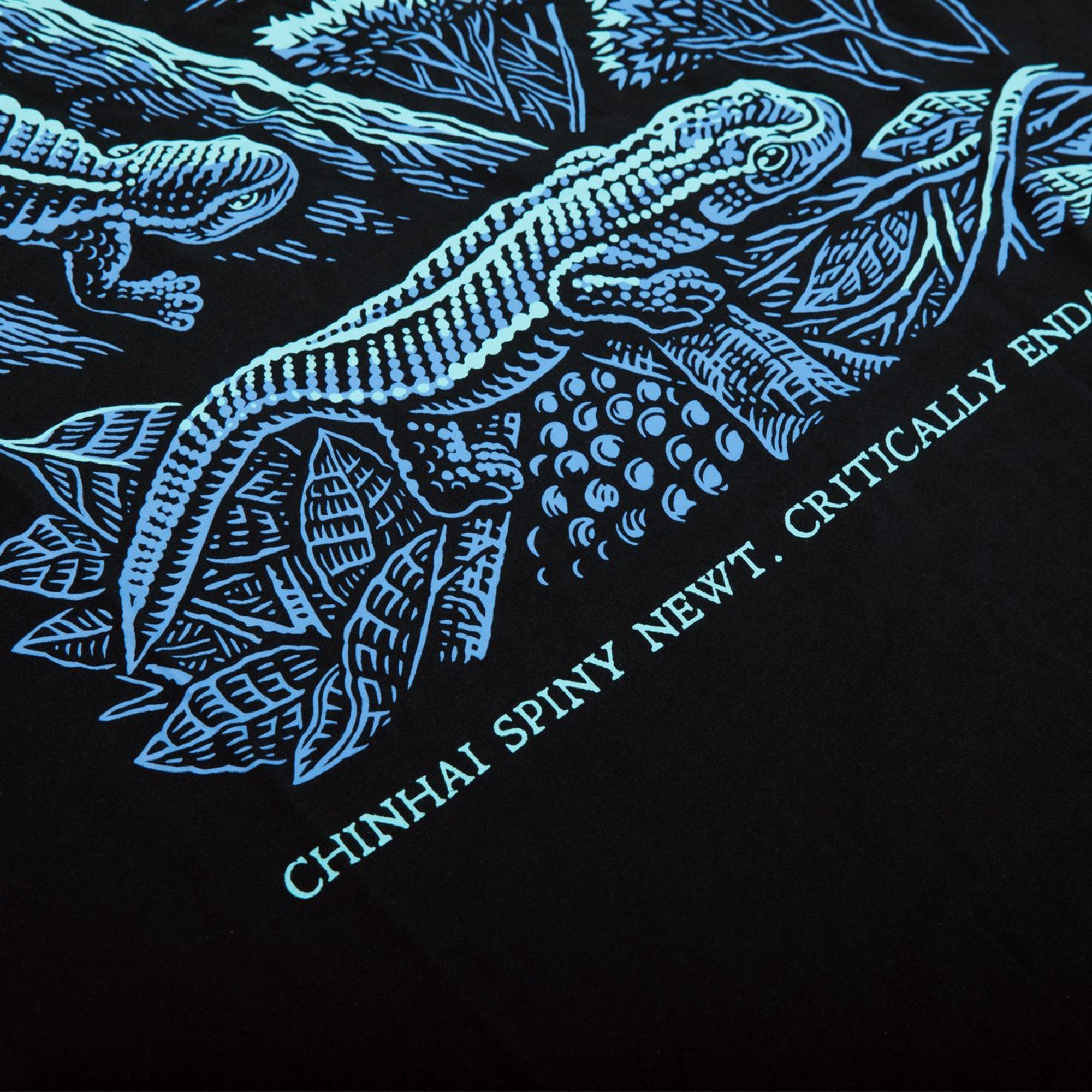 Lost Species Newt Shirt – 100% Pima Cotton
