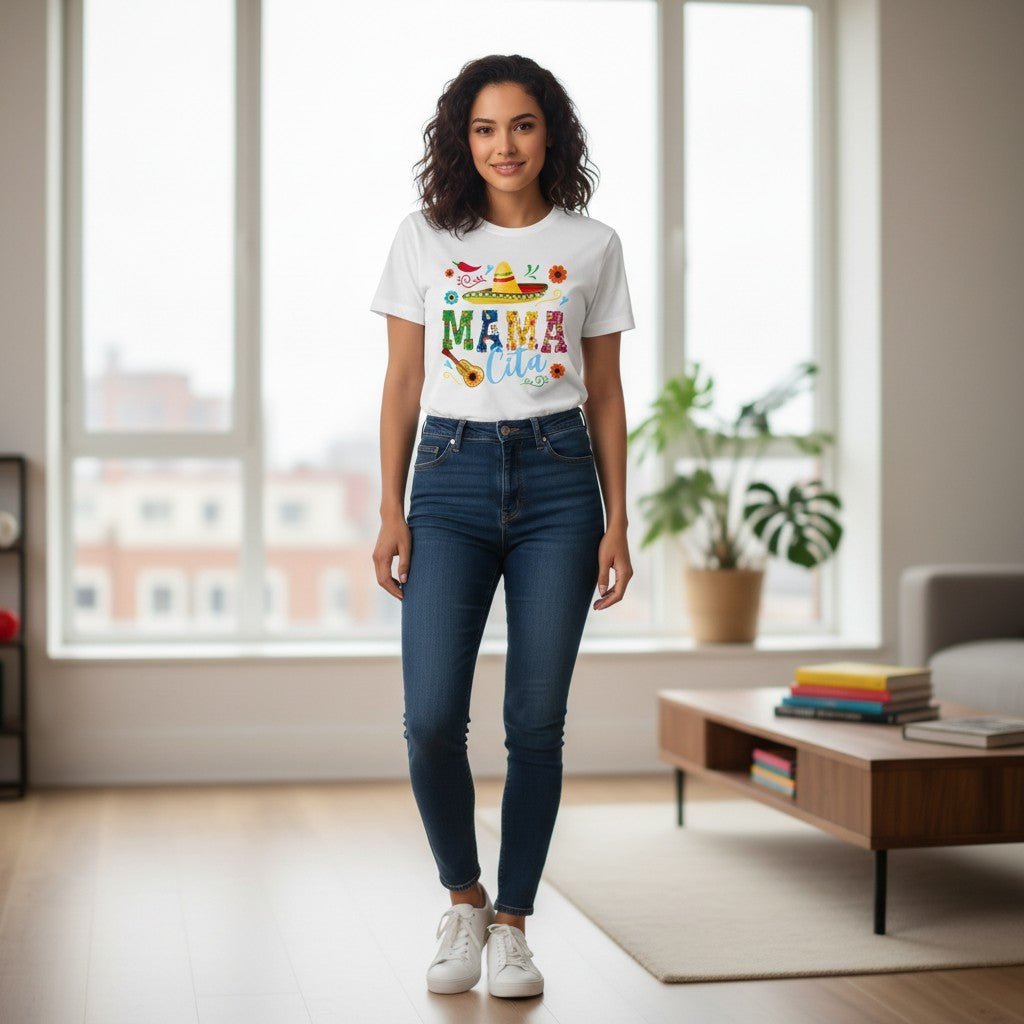 Mamacita Graphic T-Shirt – Festive Fiesta Tee for Women