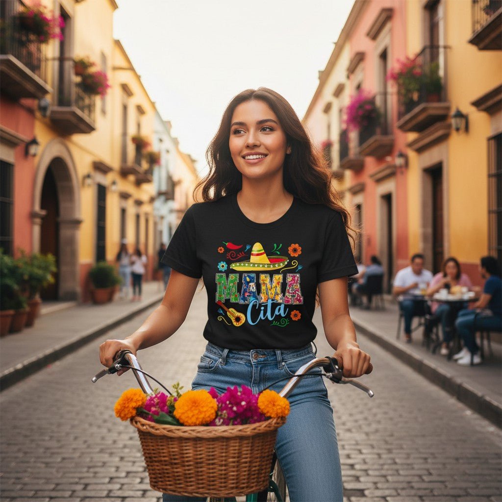 Mamacita Graphic T-Shirt – Festive Fiesta Tee for Women