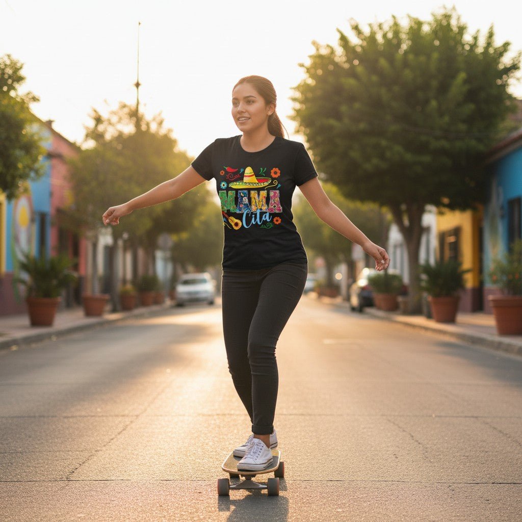 Mamacita Graphic T-Shirt – Festive Fiesta Tee for Women