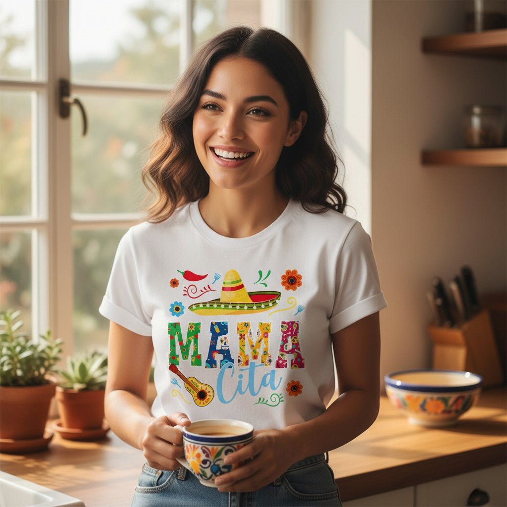 Mamacita Graphic T-Shirt – Festive Fiesta Tee for Women