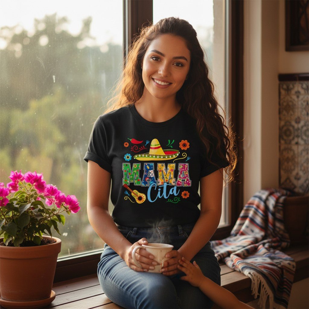 Mamacita Graphic T-Shirt – Festive Fiesta Tee for Women