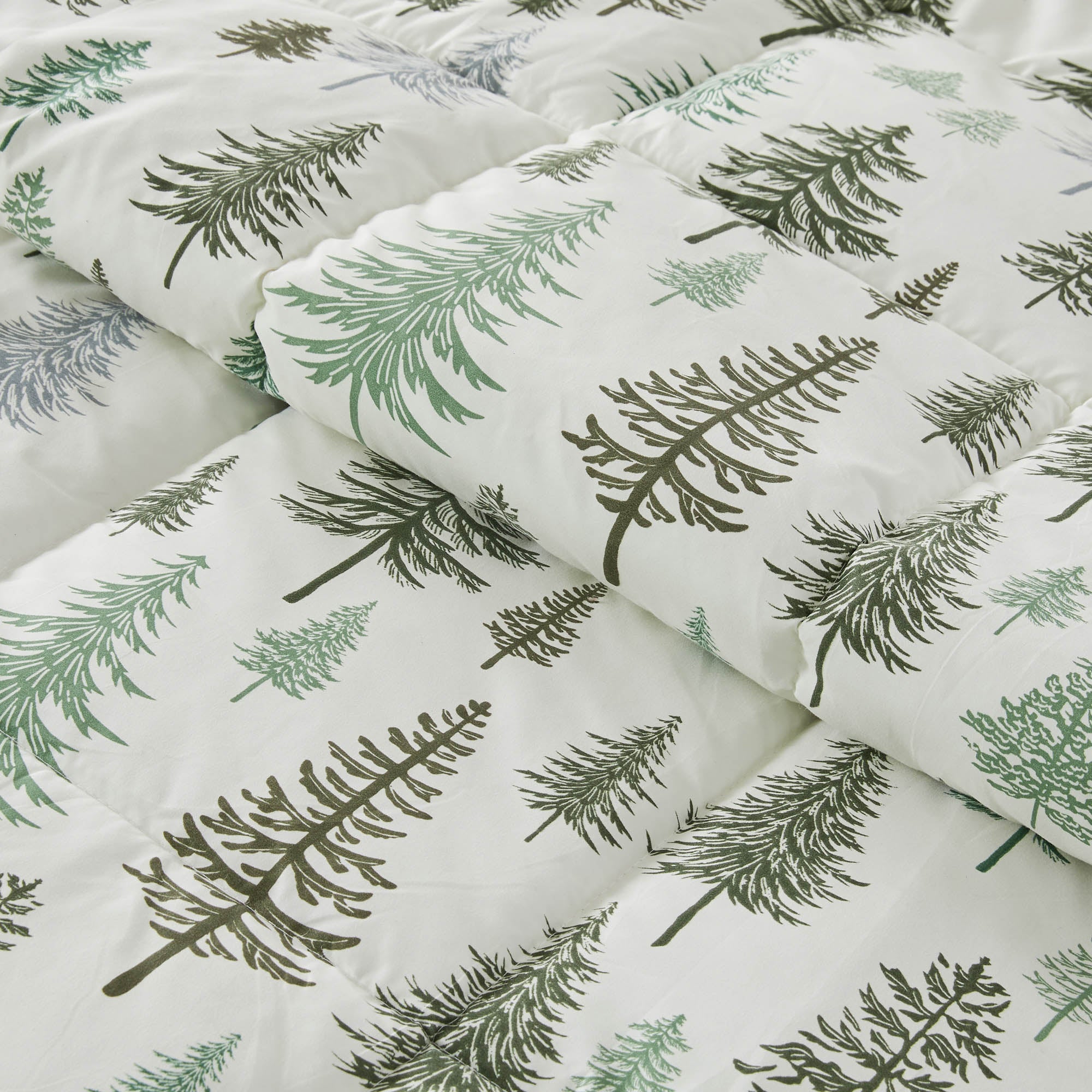 Reversible Comforter Set — Brushed Microfiber, Down Alternative Fill | Two Looks in One
