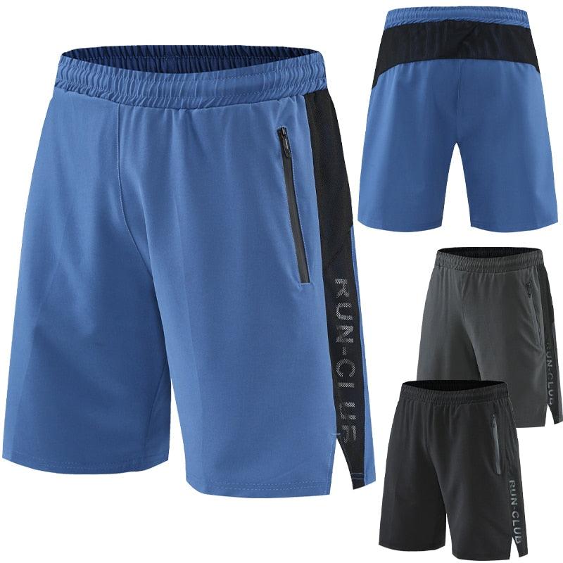 Men's Quick-Dry Training Shorts | Patchwork Gym & Running Shorts | HAMNIFY