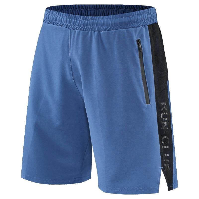 Men's Quick-Dry Training Shorts | Patchwork Gym & Running Shorts | HAMNIFY