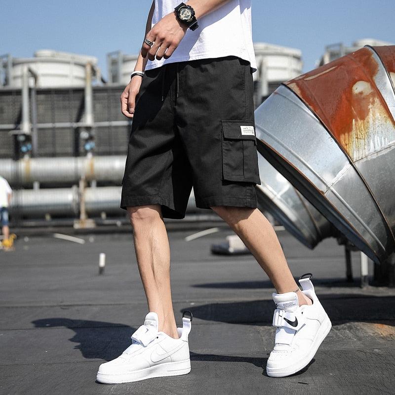 Men's Casual Cargo Shorts | Loose Fit Cotton Beach & Outdoor Shorts | HAMNIFY