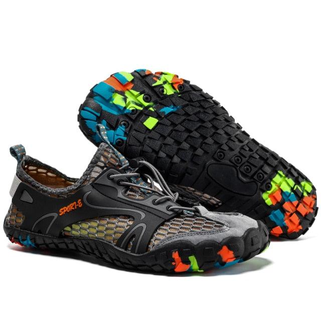 Men’s Water Shoes – Lightweight Mesh Aqua Shoes with Non-Slip Sole