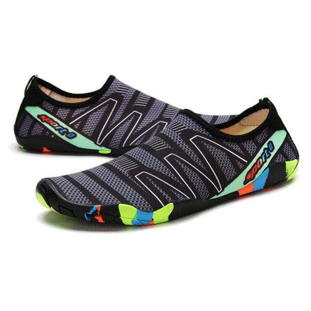 Men’s Water Shoes – Lightweight Mesh Aqua Shoes with Non-Slip Sole
