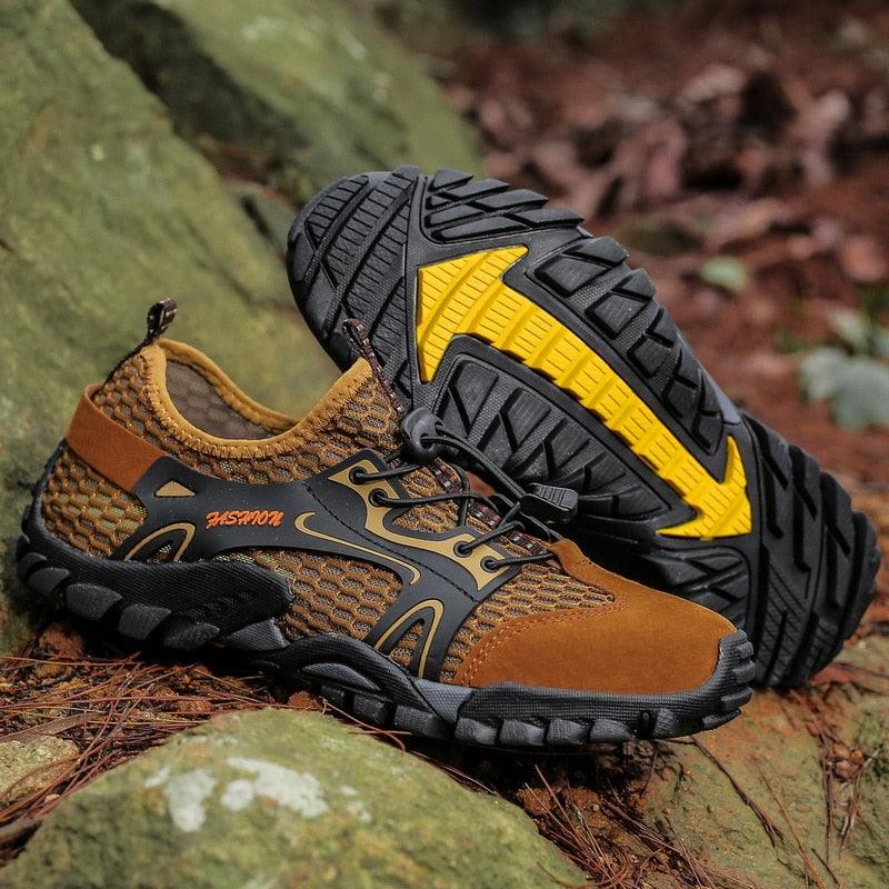 Men’s Water Shoes – Lightweight Mesh Aqua Shoes with Non-Slip Sole