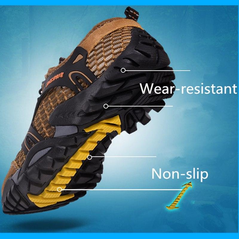 Men’s Water Shoes – Lightweight Mesh Aqua Shoes with Non-Slip Sole
