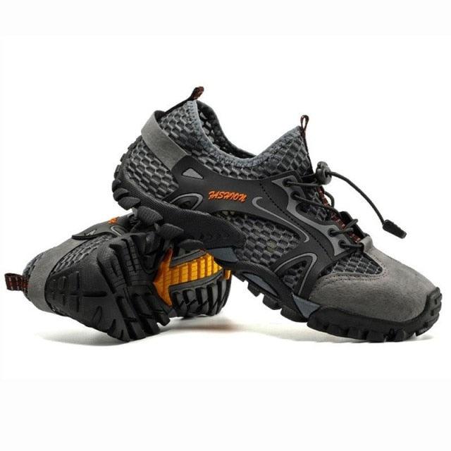 Men’s Water Shoes – Lightweight Mesh Aqua Shoes with Non-Slip Sole