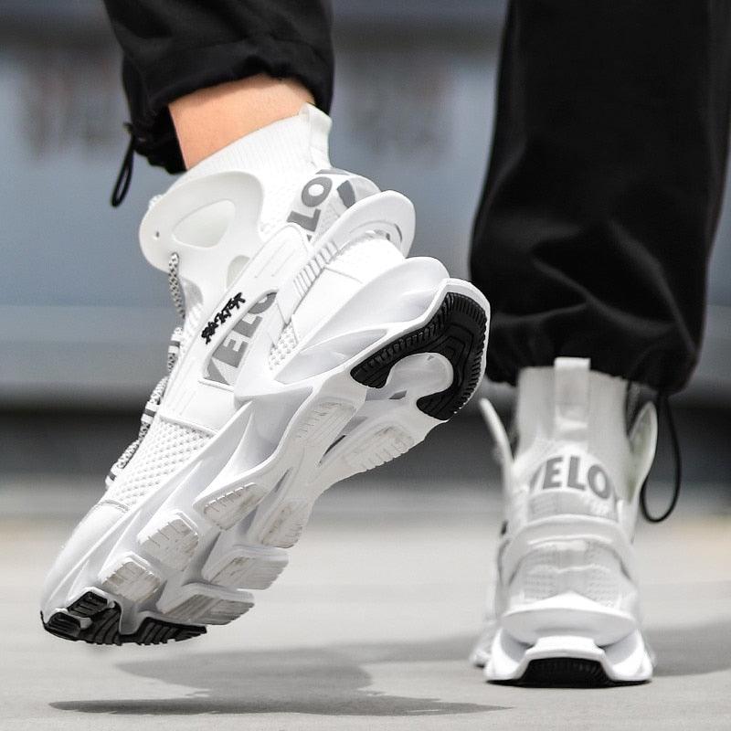 Men's Casual Luxury Mesh Sneakers | Breathable Non-Slip | Running & Walking