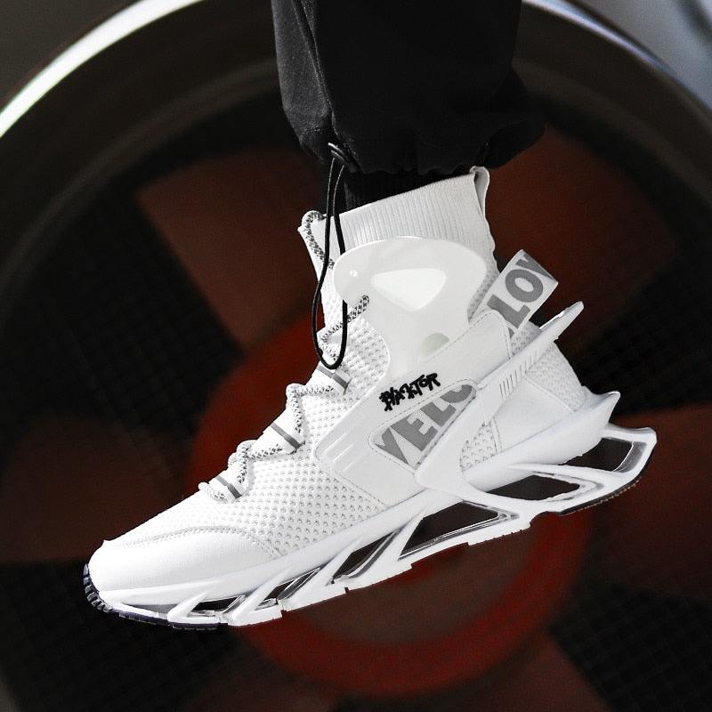 Men's Casual Luxury Mesh Sneakers | Breathable Non-Slip | Running & Walking