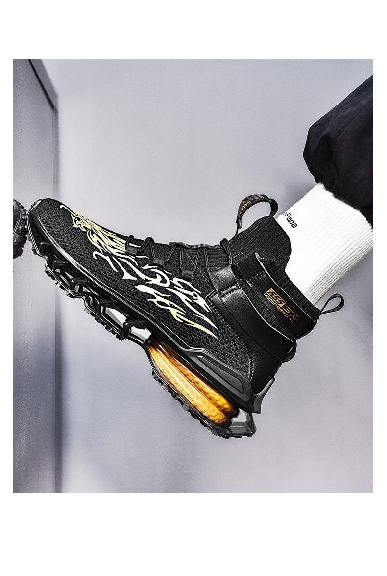 Men's Casual Luxury Mesh Sneakers | Breathable Non-Slip | Running & Walking