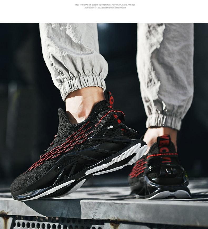 Men's Casual Luxury Mesh Sneakers | Breathable Non-Slip | Running & Walking