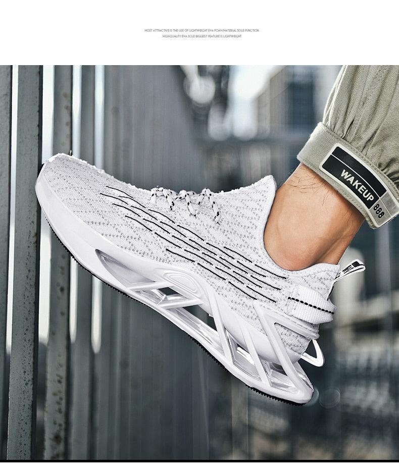 Men's Casual Luxury Mesh Sneakers | Breathable Non-Slip | Running & Walking