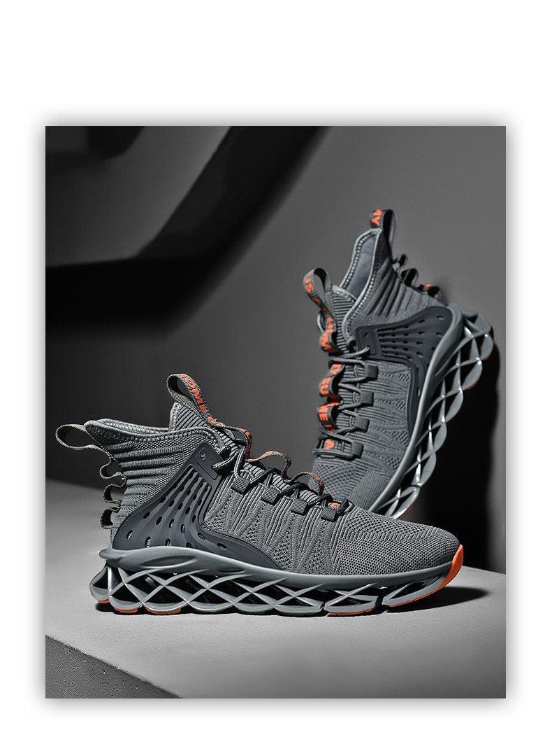 Men's Casual Luxury Mesh Sneakers | Breathable Non-Slip | Running & Walking