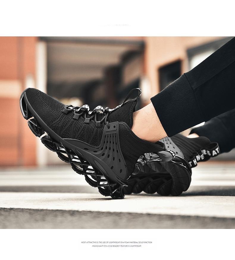 Men's Casual Luxury Mesh Sneakers | Breathable Non-Slip | Running & Walking