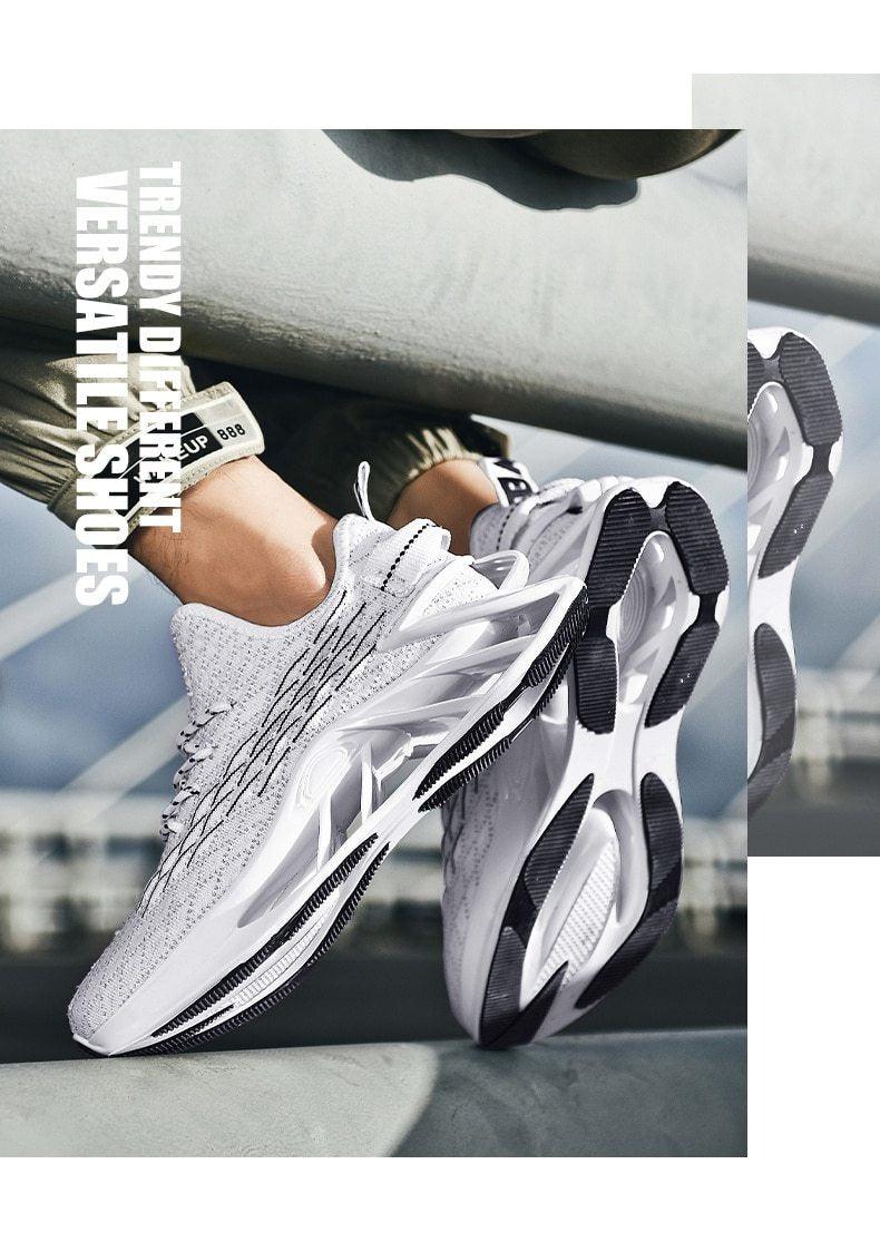 Men's Casual Luxury Mesh Sneakers | Breathable Non-Slip | Running & Walking
