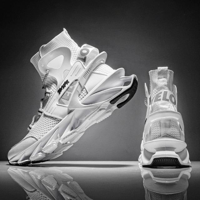 Men's Casual Luxury Mesh Sneakers | Breathable Non-Slip | Running & Walking