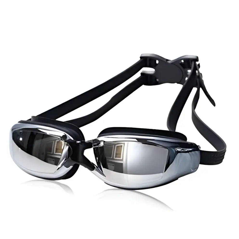 Mirrored Swimming Goggles – Anti-Fog, UV Protection, HD Lens