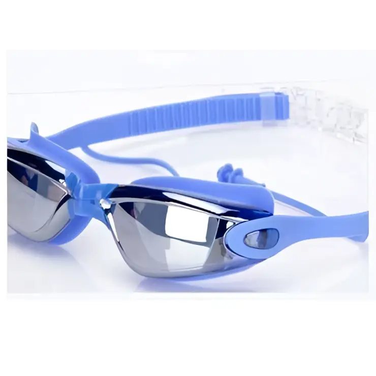 Mirrored Swimming Goggles – Anti-Fog, UV Protection, HD Lens