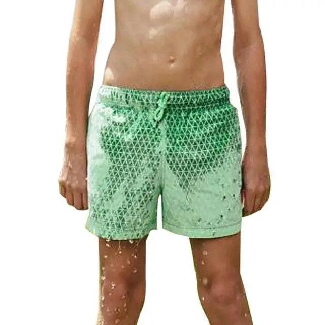 Men's Color-Changing Swim Trunks | Quick-Dry Beach Shorts | STEVVEX Fashion