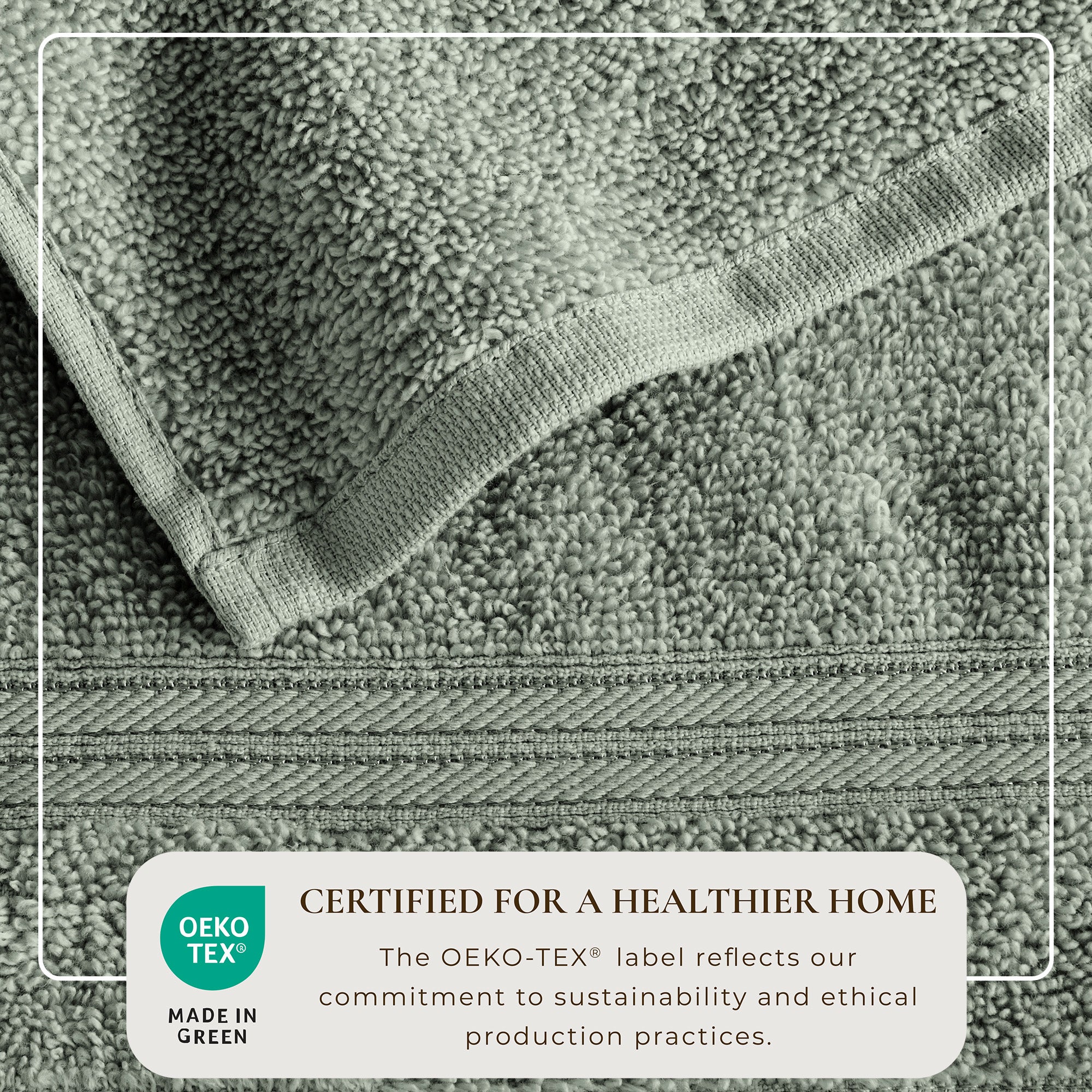 Feather Spun Cotton Bath Towels — Soft, Quick-Dry & Lightweight | Classic Bordered Style