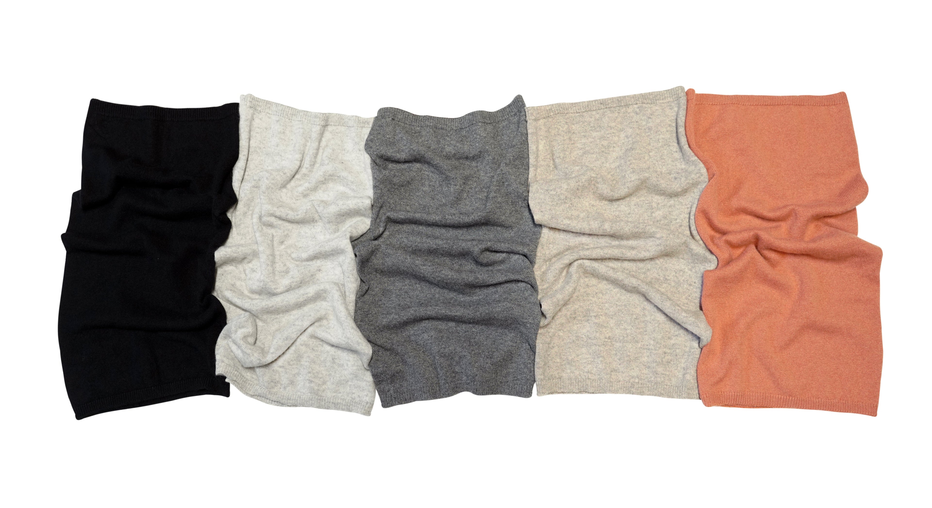 tittimitti® 100% Kaschmir Gestrickter Nackenwärmer Loop Schal für Herren und Damen