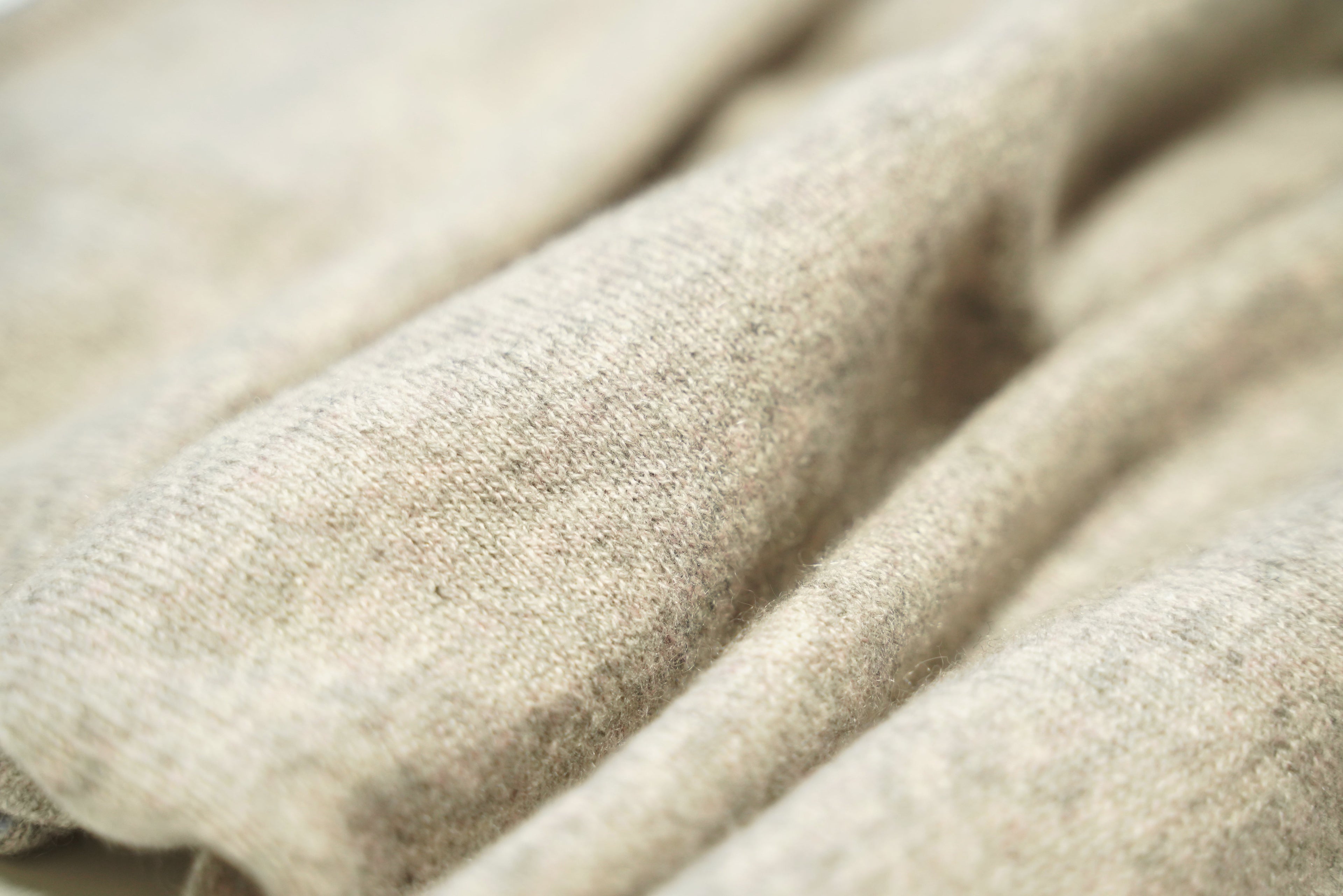 tittimitti® 100% Kaschmir Gestrickter Nackenwärmer Loop Schal für Herren und Damen