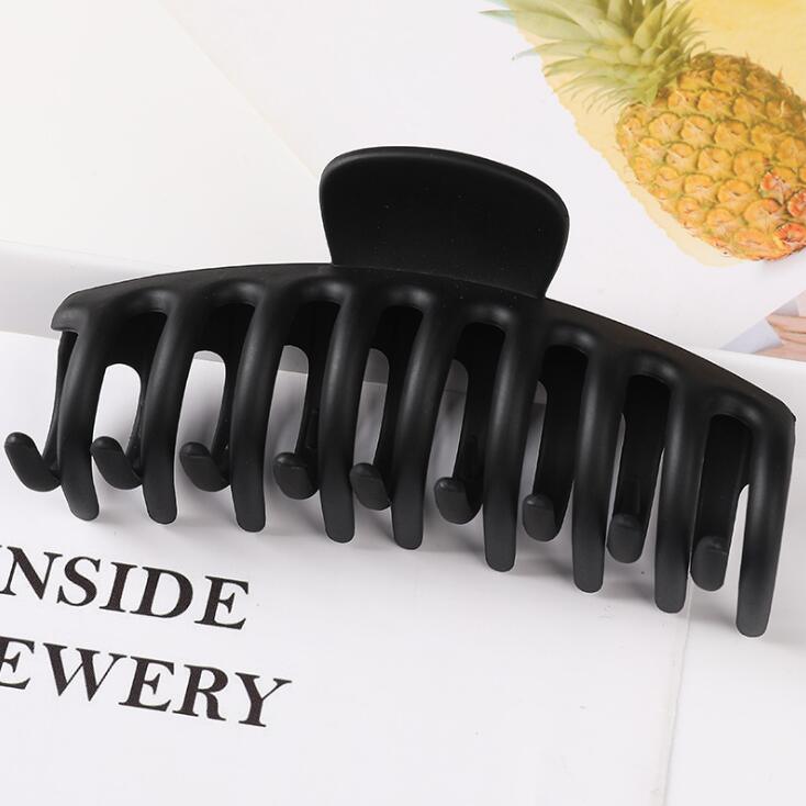 Large Matte Claw Hair Clip | Korean Style Jaw Clip for Women & Girls | 15 Colors