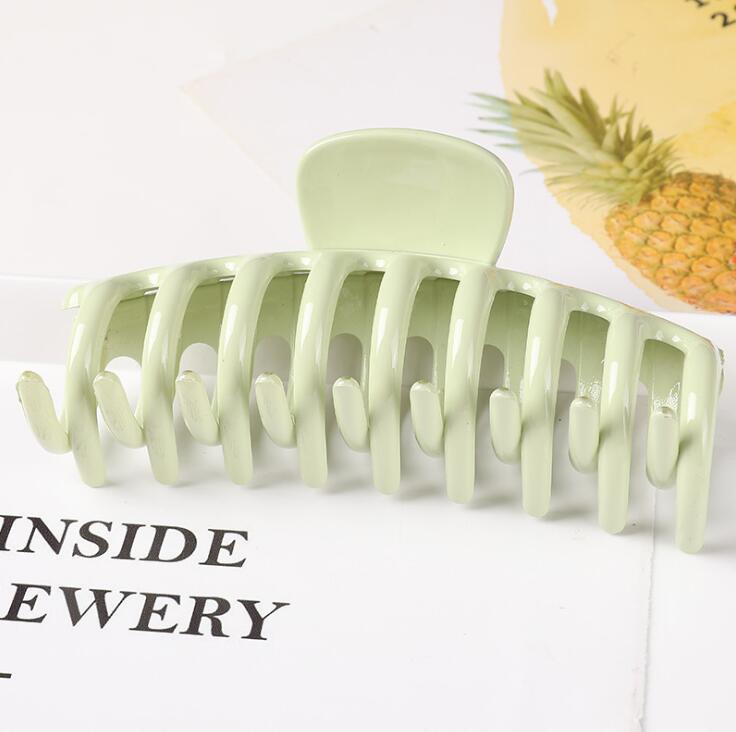 Large Matte Claw Hair Clip | Korean Style Jaw Clip for Women & Girls | 15 Colors